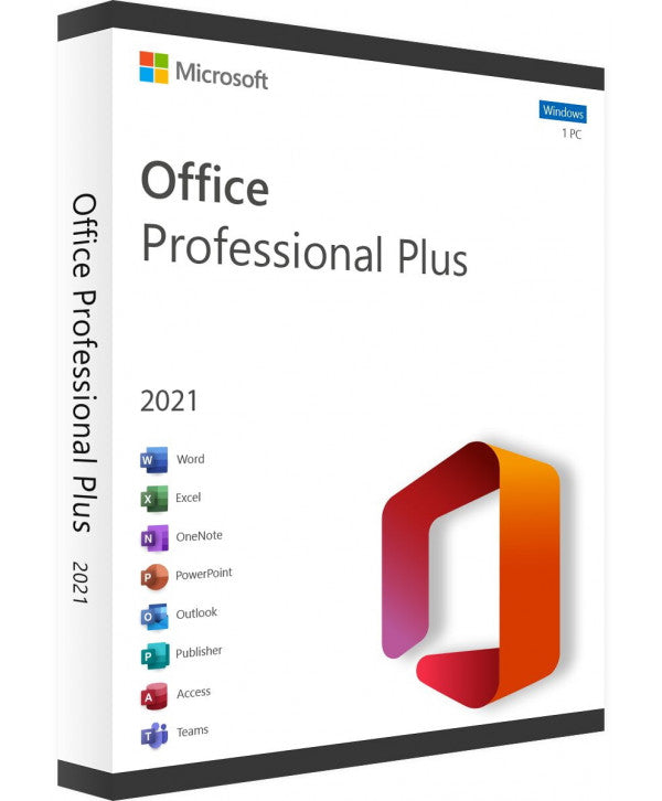 Microsoft Office 2021 Pro Plus pour PC